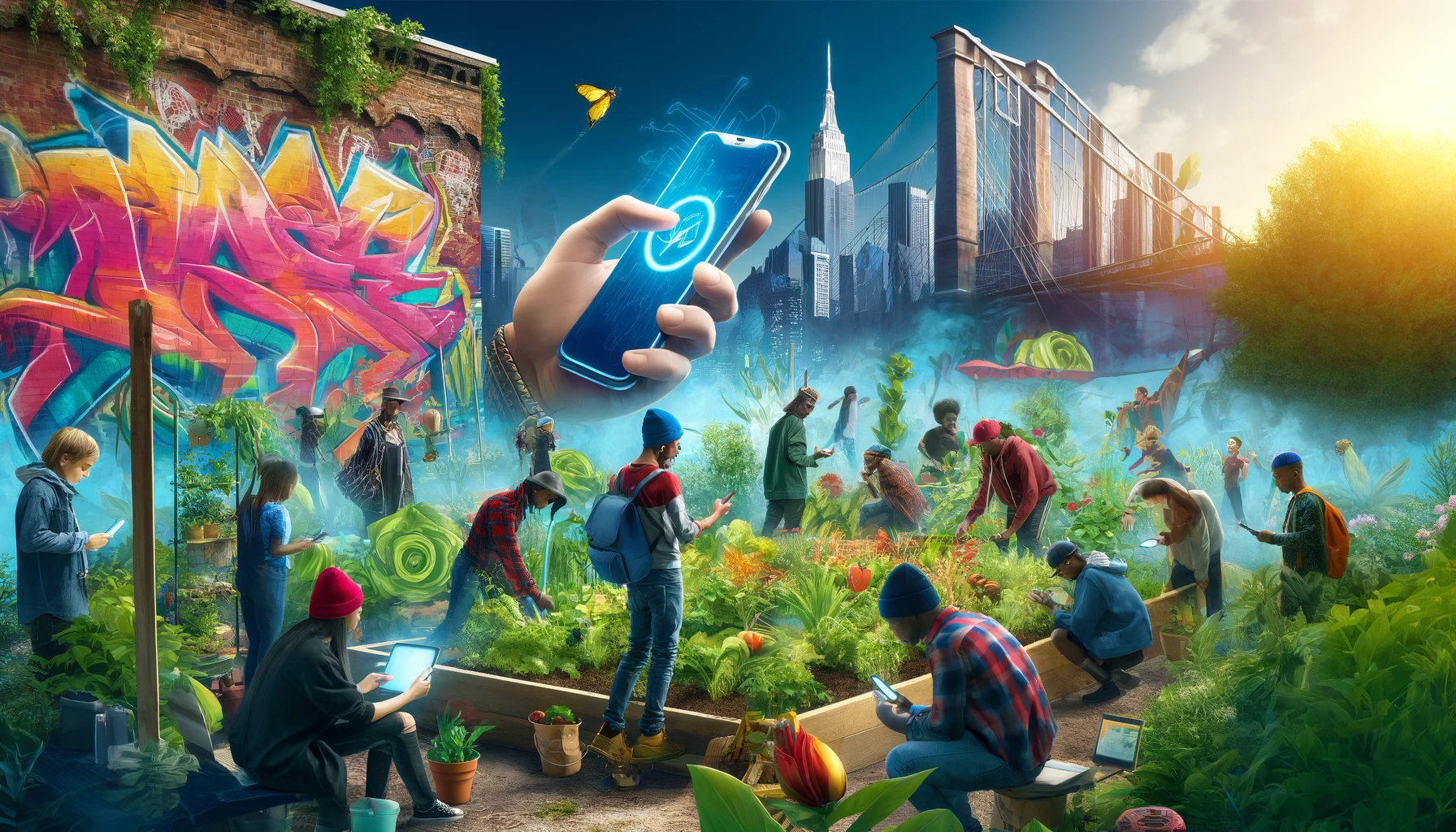 the role of hip hop in popularizing plant apps within urban environments has been generated
